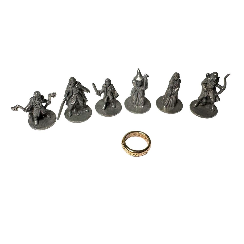 Monopoly The Lord Of The Rings Trilogy Edition 2003 Player Pieces W/ Ring Game